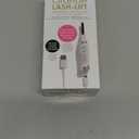 Grande Cosmetics LASH-LIFT Heated Lash Curler, Rechargeable and Travel Friendly, 2 Heat Settings, White