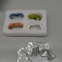 Cute Decorative Hooks for Wall. Ceramic Boho Decorative Hooks for Hanging Things Suitable for bathrooms Towel Coat Key Purse Clothes 4 pcs.