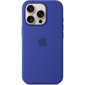 Apple iPhone 16 Pro Silicone Case with MagSafe and Camera Control: Lightweight Phone Case, Wireless Charging Compatible, Smooth Matte Finish; Ultramarine