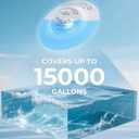 POOLACC 4-in-1 Winter Pool Closing Kit for Above-Ground & In-Ground Pools, Treats Up to 15,000 Gallons Pool Winterizing Kit, Long-Lasting Easy-to-Use Swimming Pool Clarifier & Enzyme (1-Pack)