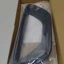 Hoolcar Front Fog Lights Cover Fog Lamp Frame Trim Replacement for 2018-2021 Jeep Grand Cherokee, Black