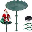 Christmas Tree Topper Holder Tree Topper Stabilizer Treetop Stand Christmas Tree Toppers Universal Support for Holiday Decoration Christmas Toppers Fits All Tree Topper Types Green (Medium)