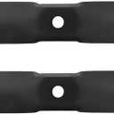 Earthtec Mower Blades Compatible with John Deere M170642 X330 X350 X354 Z335M Z345M Z345R 42" - 2 PCS