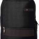 Samsonite Kombi Business Backpack, Black/Brown, 16.25 x 10.5 x 5-Inch