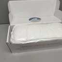 Bluewave Bedding Ultra Slim Gel Memory Foam Pillow for Stomach and Back Sleepers - Thin, Flat Design for Cervical Neck Alignment and Deeper Sleep (2.75-Inches Height, Standard Size)