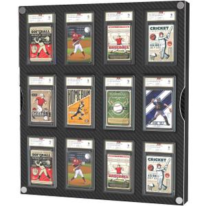 12-Slot Graded Card Display Case,Psa Slab Display