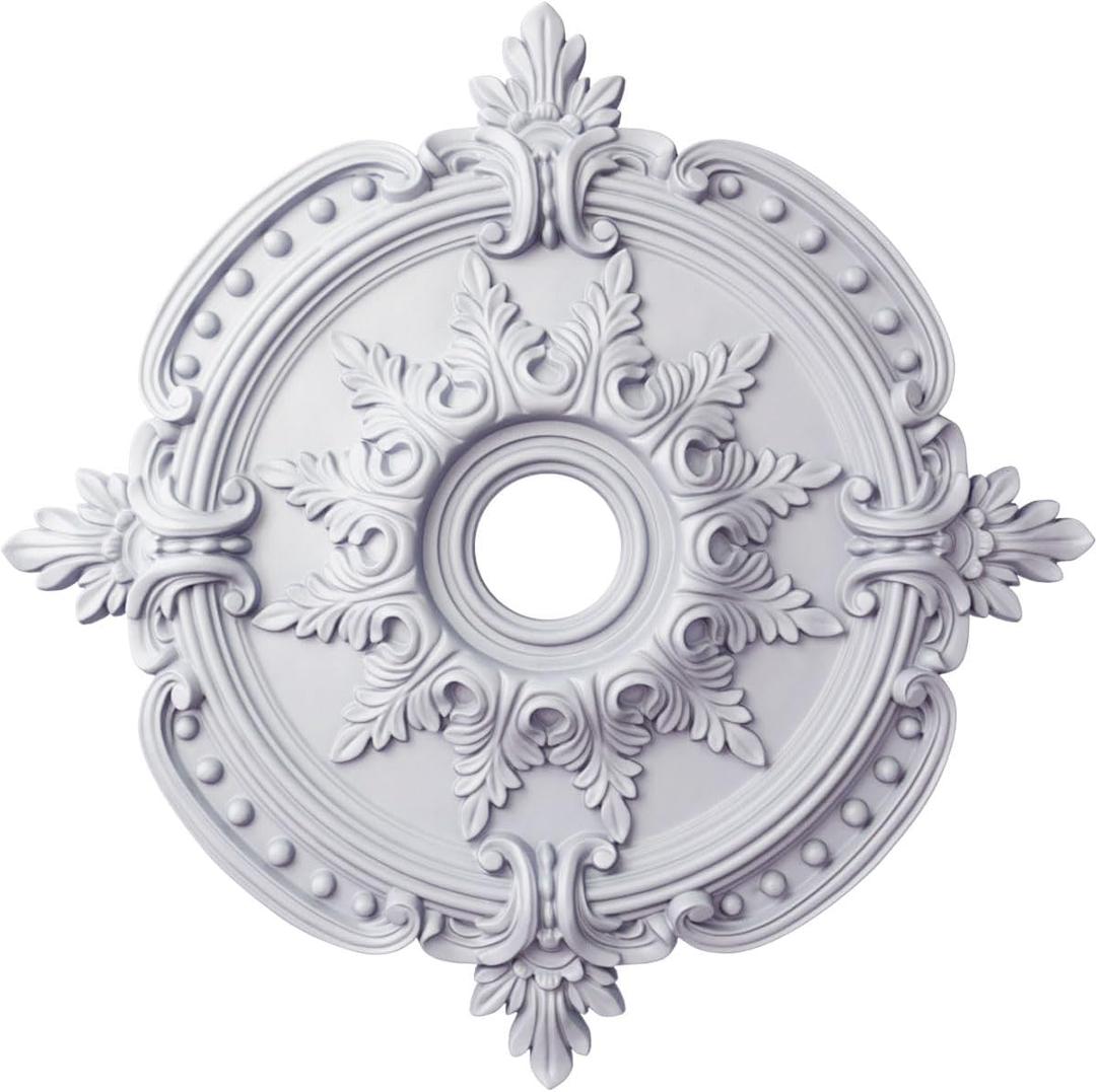 Ekena Millwork CM28BE 28 3/8"OD x 3 3/4"ID x 1 5/8"P Benson Classic Ceiling Medallion