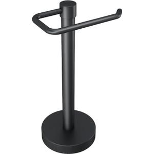 YUMORE Hand Towel Holder Stand Countertop Towel Rack Free Standing Towel Bar Hanger for Bathroom Kitchen Pro Max Matte Black