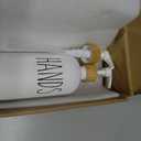 MOMEEMO White Soap Dispenser Set, Contains Hand and Dish Soap Dispenser, Suitable for Kitchen Decor. (White)