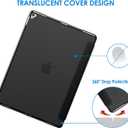 JETech Case for iPad Pro 12.9 Inch (1st and 2nd Generation, 2015 and 2017 Model), Auto Wake/Sleep (Black)