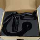 Trucker Bluetooth Headset, Wireless Headset with Mic, Bluetooth Headsets with Dual Noise Cancelling Microphone & Mute Button, 55Hrs Working Time PC Headsets for Cell Phones, Computer, Truck Driver (Black)