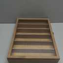 12x16 Shadow Box Frame with Removable Shelves,Collectible Display Shelves Case,Military Challenge Coin Display Case,Wood Shadow Boxes Display Cases for Keepsake,Pictures