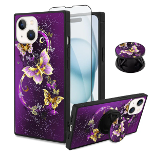 SAKUULO Phone case Purple Butterfly