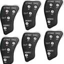 Watayo Wheel Baseball Umpire Clicker, Umpire Indicator Gear, Practical Baseball Counter Clicker for Scorekeeper Recording Outs & Innings Balls