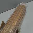 Cordless Bamboo Roman Shades 36x64in, Light Filtering Bamboo Blinds for Indoor Windows, Office, Bathroom and Living Room, Privacy Teak.