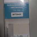 Cordless cellular shade 100% blackout, beige, 30x72 inch