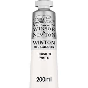 Winsor & Newton Winton Oil Color, 200ml (6.75-oz) Tube, Titanium White