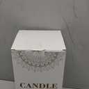 Candle Warmer Lamp with Timer, Dimmable Electric Candles Wamer Adjustable Height, Gifts for Women Mom, Glass Modern Candle Melter Lamp, Amber