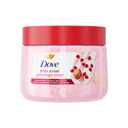 Dove Pomegranate & Shea Butter Body Scrub Exfoliates and Deeply Nourishes for Smooth, Radiant Skin 15 oz