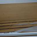 Gashell Wire Shelf Covers, Bamboo Wire Rack Covers for Pantry, Closet (4pcs, 40" W x 12" D)