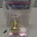 Schlage F170 PLY 605 V Plymouth Door Knob, One Sided Non-Turning Dummy Door Handle, Bright Brass