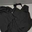 Women's Satin Dresses Summer Bodycon Sexy Halter V Neck Backless Elegant Formal Prom Cocktail Wedding Guest Maxi Dress, Size XS