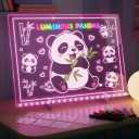 LED Drawing Board for Kids, 17" Light Up Doodle Board, Reusable Glow in The Dark Drawing Tablet with 7 Colors, Erasable & No Mess Art Toy for Ages 3-12, Best Birthday Gift for Girls, Boys (2026 New) (14"W x 10" H)