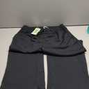 G4Free Smoofit Modal Soft Women's Wide Leg Sweatpants High Waisted Drawstring Side Slit Casual Pants (Black, XL)