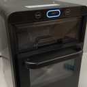 Nugget Ice Maker Countertop, Silonn Pebble Ice Maker Machine Crushed Ice, 44lbs in 24h, Pull-Out Water Tank and Removable Ice Basket for Home, Kitchen, Stainless Steel