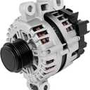 SCITOO V6 3.6L Alternator Fits for Chevrolet for Camaro LS/LT 2010-2012,for Colorado LT/WT/Z71 2015-2016,for GMC for Canyon Base/SLE/SLT 2015-2016,150A High-output CW 6-Groove,11485 AL8876X 13502988 (Small)