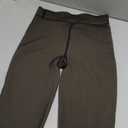 Womens Fleece-Lined Tights - Ultra-Warm Fake Sheer Look Pantyhose Thick Leggings for Winter (Large Petite, Black - 1 Pair)