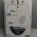 KOHLER 20110-0 Brevia, Slow Close Toilet Seat, Elongated Toilet Seat, Grip-Tight Bumpers Quick-Attach Hardware, White
