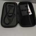 Hard Stethoscope Case for Eko CORE 500 Digital Stethoscope, Lightweight & Portable Protective Case, Extra Pocket for Doctor & Nurse Accessories (Black)