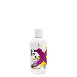 GOODBYE YELLOW Neutralizing Wash Shampoo – Color Balancing for Brassy and Yellow Tones – Cleansing Vegan Hair Care with Purple and Blue Pigments, 10.1oz