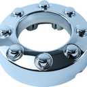 Fit 2005-2018 F250 F350 Chrome Open Center Wheel Hub Cap 4x4 Front