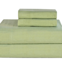 Celeste Home Ultra Soft Flannel Sheet Set with Pillowcase, Twin, Sage