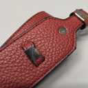 Grain Leather Purse Strap Adjustable Crossbody Replacement Straps for Handbags Monk Head Screws Detachable