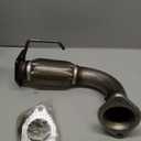 Stainless Steel Front Exhaust Pipe Replacement for Honda Accord 2.4L 2003 2004 2005 2006 2007 18210-SDC-L01 Mixizap