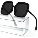 miyya Oversized Polarized Sunglasses Women, Trendy Retro Sun Glasses for Women 2025, Oversized Shades
