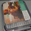 kitCom Nonstick Roasting Pan, Roaster with Rack - 16 Inch Rectangular Grill Suitable for Turkey, Roast Chicken, Ham, Dishwasher Safe (9.5QT) (16.1 x 11.61 x 3.35 inches)