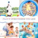 Clear Ball Pit Balls - Crush Proof Plastic Toy Balls for Boys and Girls