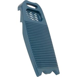 Household Washboard, Non-Slip Laundry Washing Board, Manual Wash Clothes Laundry Pad Scrubbing Board for Household Camp Travel, Portable Washing Machine, Dark Blue 17.7 Inches