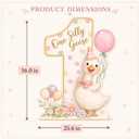 Cozystar One Silly Goose 1st Birthday Decorations, 3FT