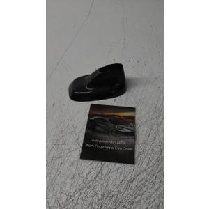 Carbon Fiber Roof Top Radio Antenna Decorative Cover Trim Sticker Case Shell Cap