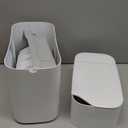 3 Gallon Motion Sensor Bathroom Trash Can Automatic Touchless with Lid, 2nd Gen Smart Slim Small Garbage Can (6" W x 11" L x 13" H)