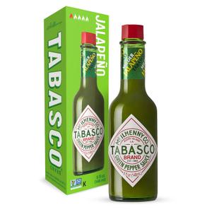 3 x Tabasco Mild Green Jalapeno Pepper Sauce, 5 Oz (Pack of 1) (EXP 01/31/28)