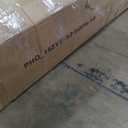 Garvee Black Leather Sofa, 85" Mid-Century Modern Couch, 3-Seater Sofa with Armrests and Comfy Cushions, Pu Deep Seat Sofas for Living Room, Bedroom, Office