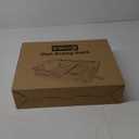 Dish Drying Rack in Sink - Expandable Stainless Steel Dish Rack Over The Sink, Kitchen Sink Drain Strainer with Cutlery Holder & Cup Holders, 15.2 x 10.0 x 4.2 Inch, Black