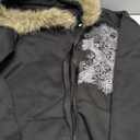 Grunge Clothes Unisex Y2k Top Vintage Jacket Zip Up Hoodies Printed Long Sleeve Hoodie Fur Collar Fashion Outgoing (Small)