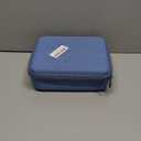 LTGEM Massage Case Compatible with TheraGun Relief Handheld Percussion Massage Gun/Neck/Back/Leg/Shoulder Massage Gun - Travel Protective Carrying Storage Bag, Blue(Case Only)